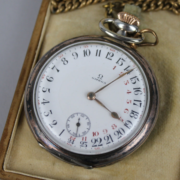 Omega 24h pocket watch