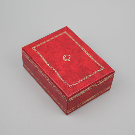 Red Certina watch box.