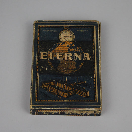 Vintage Eterna watch parts box.