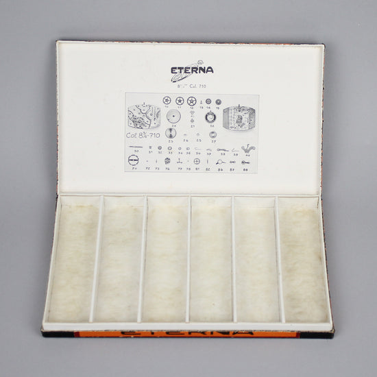 Vintage Eterna watch parts box.