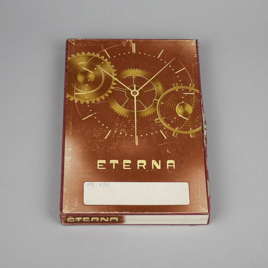 Vintage Eterna parts box.