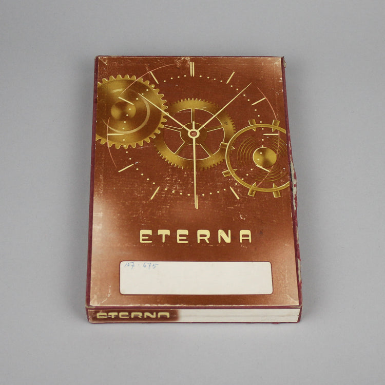 Vintage Eterna parts box.