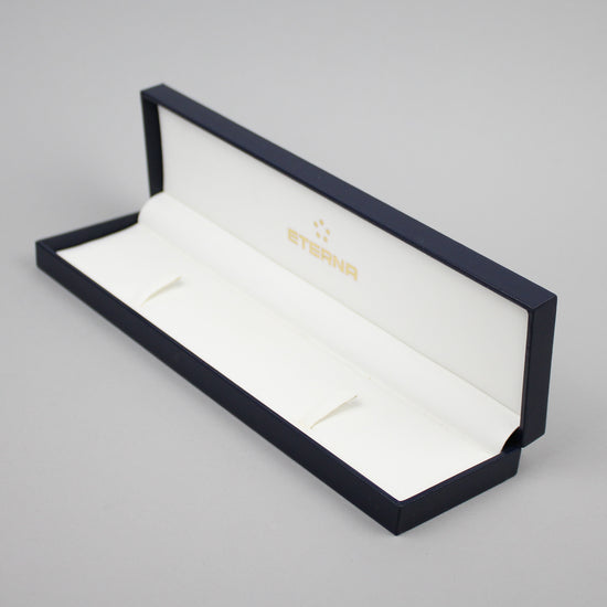 Eterna blue watch box.