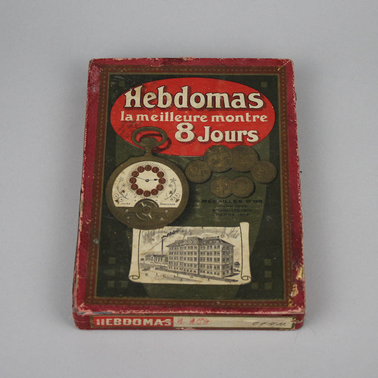 Vintage Hebdomas parts box.
