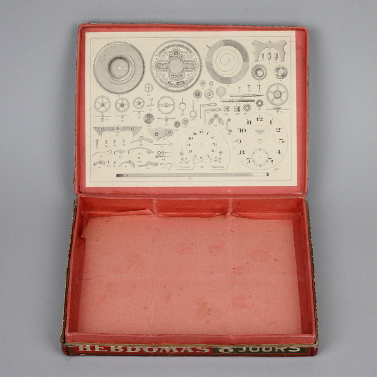 Vintage Hebdomas parts box.