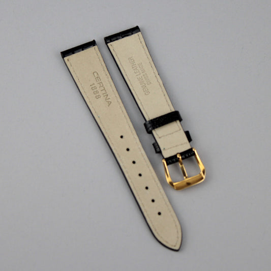 Certina leather strap 18 mm