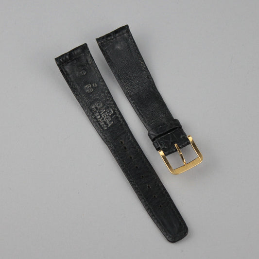 Omega leather strap 18 mm