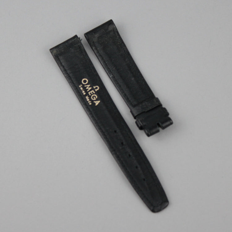 Omega leather strap 18 mm