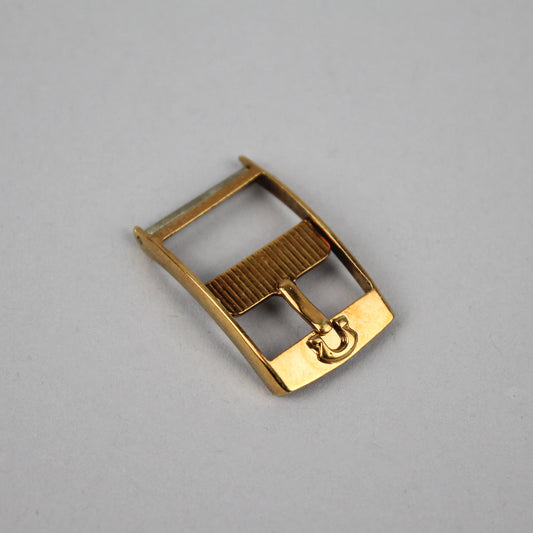 Gold plated Omega buckle 14 mm