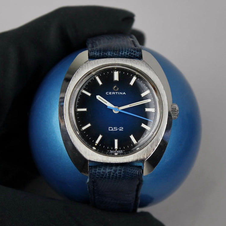 Certina DS-2 sininen vetokello