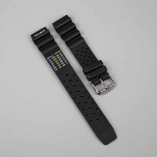 Hirsch rubber strap 18 mm