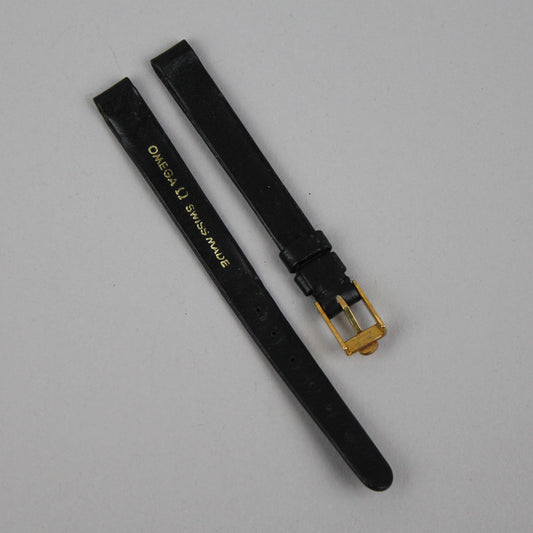 Omega women's leather strap 9 mm
