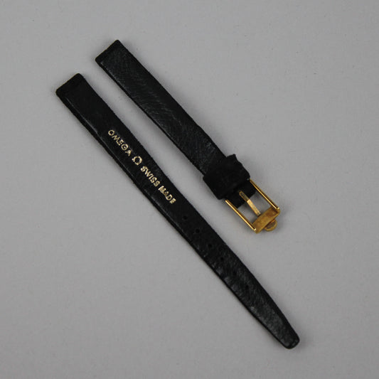 Omega women's leather strap 9 mm