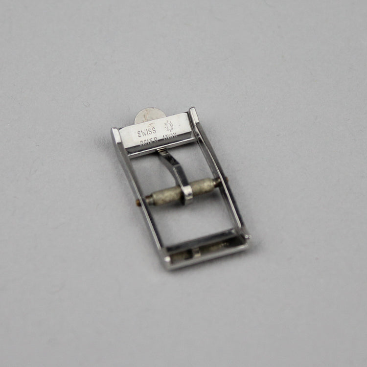 Steel Omega buckle 10 mm