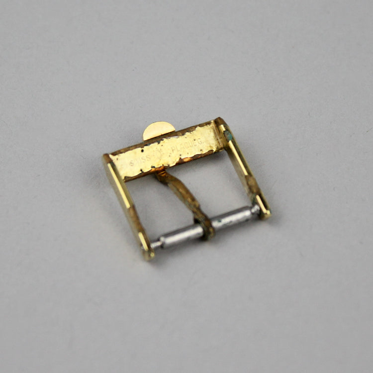 Gold plated Omega buckle 14 mm