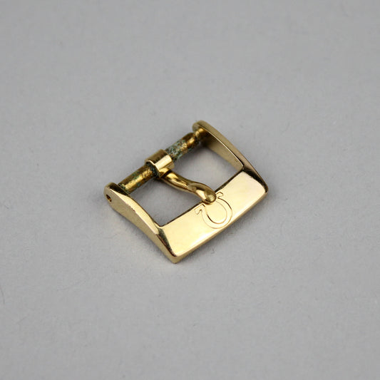 Gold plated Omega buckle 14 mm