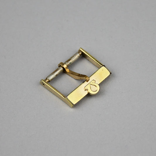 Gold plated Omega buckle 16 mm
