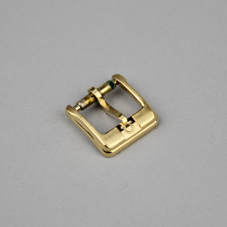 Gold plated Omega buckle 10 mm