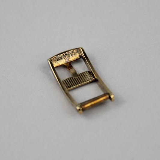Gold plated Omega buckle 8 mm