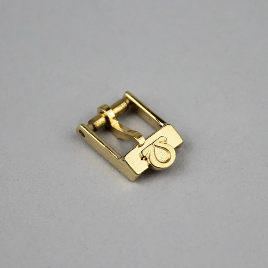 Gold plated Omega buckle 8 mm