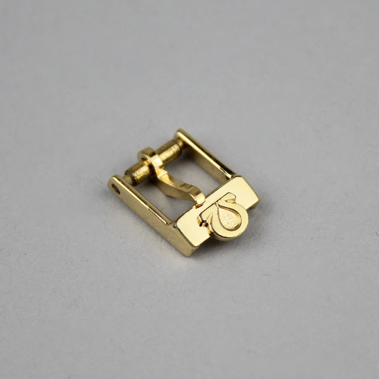 Gold plated Omega buckle 8 mm