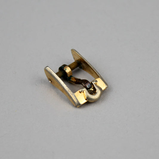 Gold plated Omega buckle 8 mm