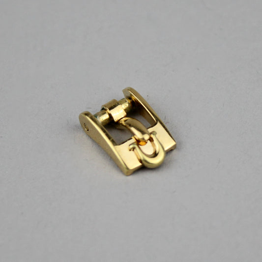Gold plated Omega buckle 6 mm