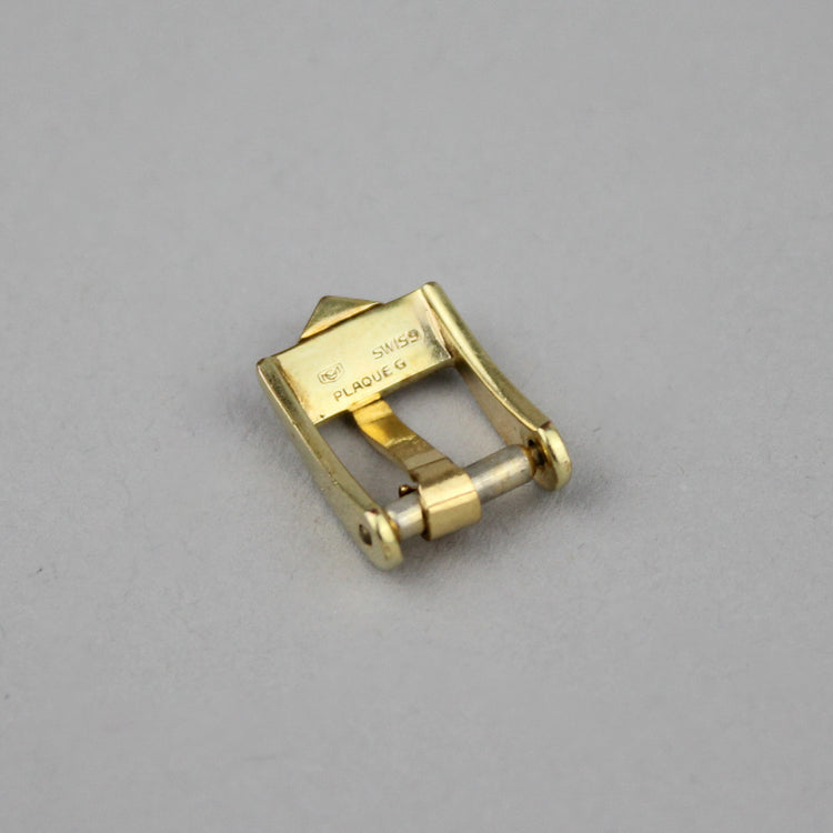 Gold plated Zenith buckle 8 mm