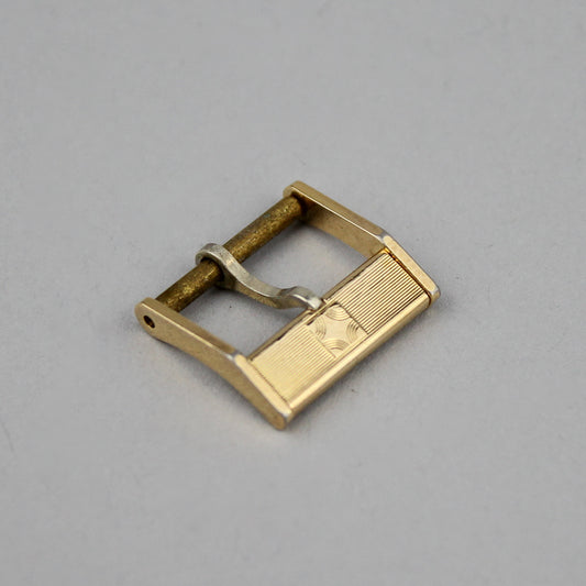 Gold plated Zenith buckle 14 mm