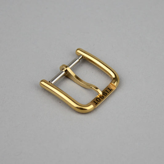 Gold plated Tissot buckle 14 mm