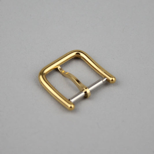 Gold plated Tissot buckle 14 mm