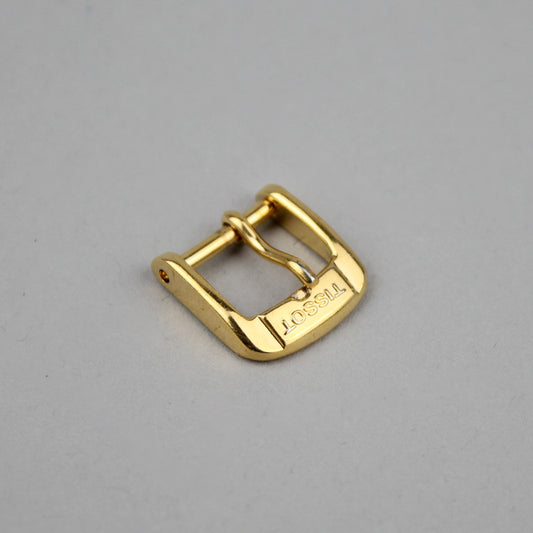 Gold plated Tissot buckle 10 mm