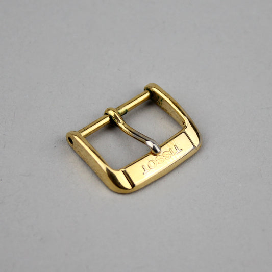 Gold plated Tissot buckle 16 mm