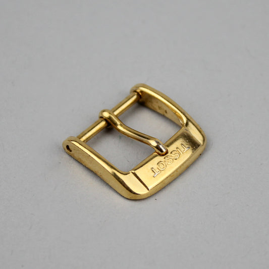Gold plated Tissot buckle 16 mm