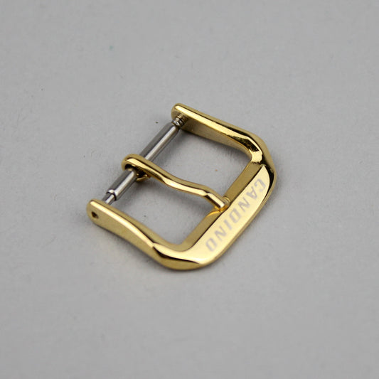 Gold-plated Candino buckle 16 mm
