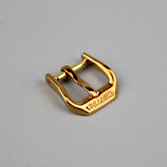 Gold plated Certina buckle 10 mm