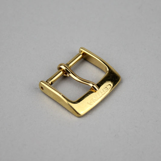 Gold plated Certina buckle 16 mm