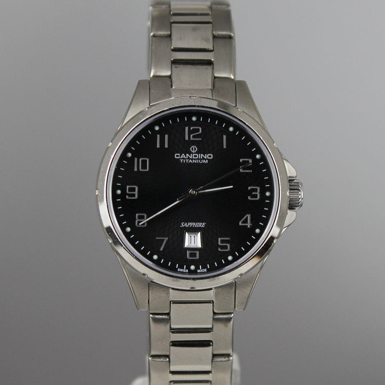 Naisten Candino Titanium Quartz