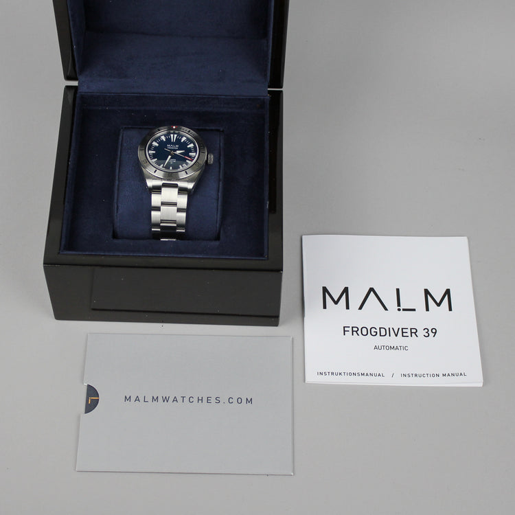 Malm Frogdiver 39 automatic watch