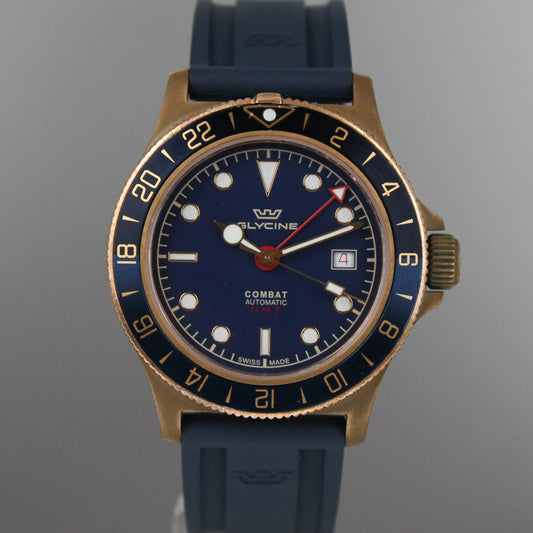 Glycine Combat Sub GMT automatic watch