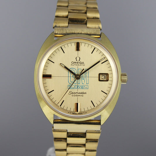 Omega Seamaster Cosmic "General Motors Finland" automaattikello