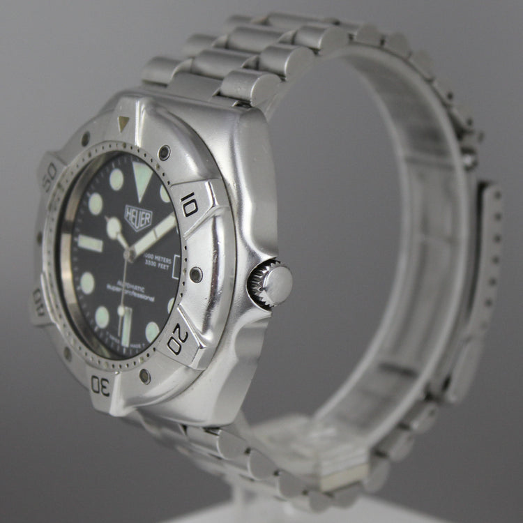 Heuer Super Professional 1000m 840.006 automatic watch