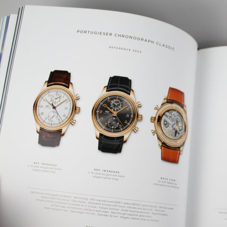 IWC Collection 2016/2017 page of IWC Portugieser chronograph classic