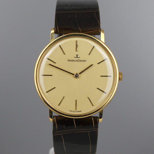 NOS Jaeger LeCoultre 18k manual wind watch