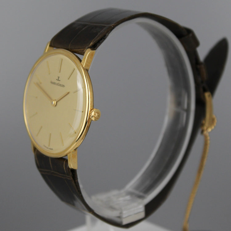 NOS Jaeger LeCoultre 18k manual wind watch
