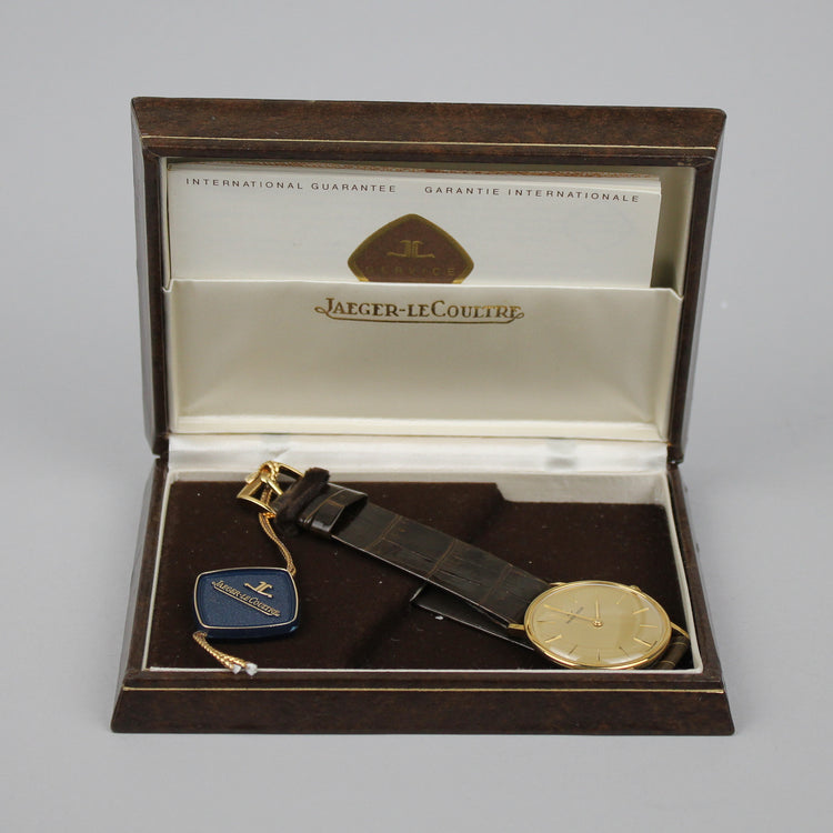 NOS Jaeger LeCoultre 18k manual wind watch