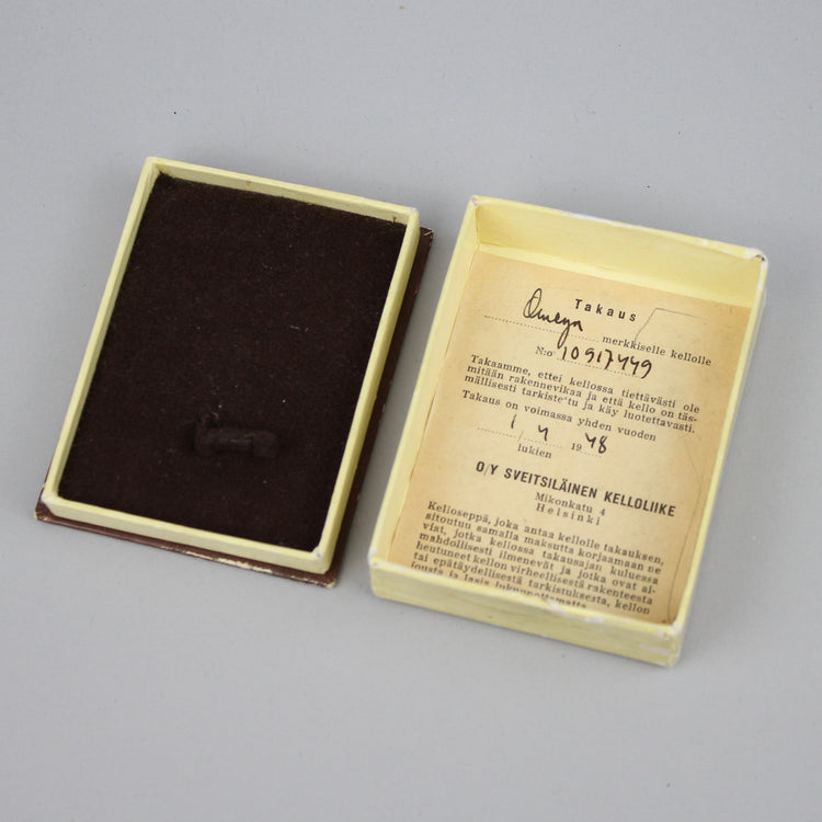 Omega Precision Watch box