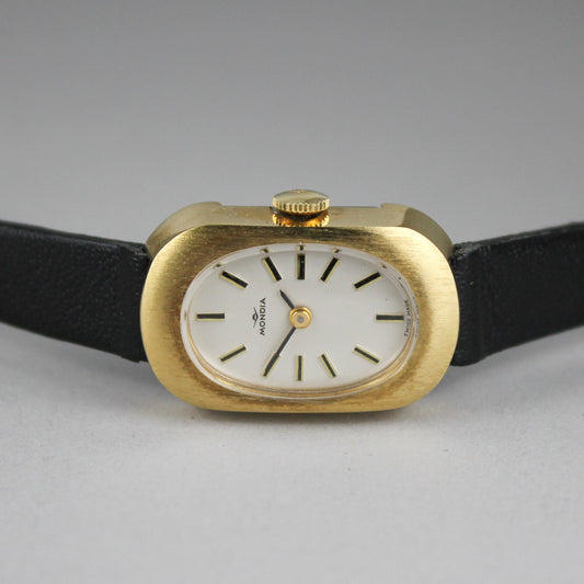 Women's NOS Mondia manual wind watch