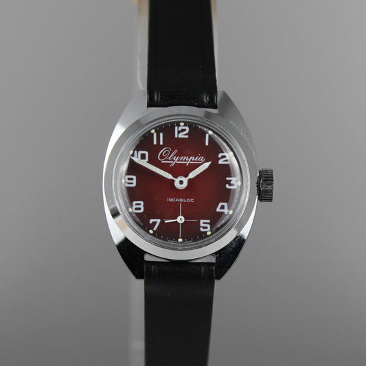 Women's NOS Olympia manual wind watch