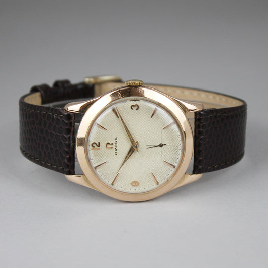 Omega 14k manual wind watch